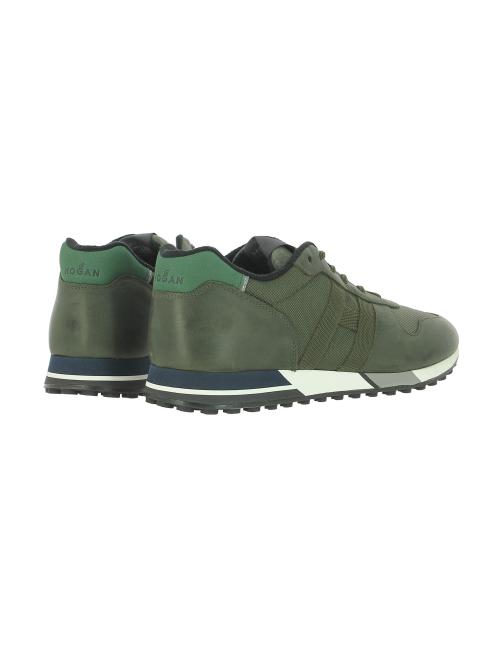 Hogan verde outlet militare