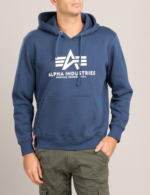 Felpa Alpha Industries Basic Hoody da uomo