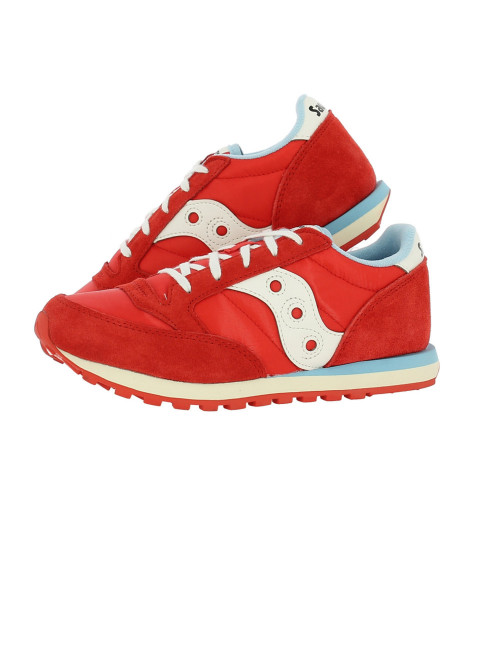 saucony jazz 18 bambino marroni